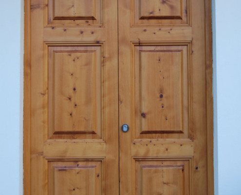 Porte in legno su misura - Falegnameria Ratoci